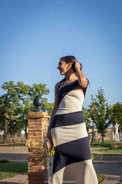 Vestido Caliope Marino IQ The IQ Collection — foto 6 de 6
