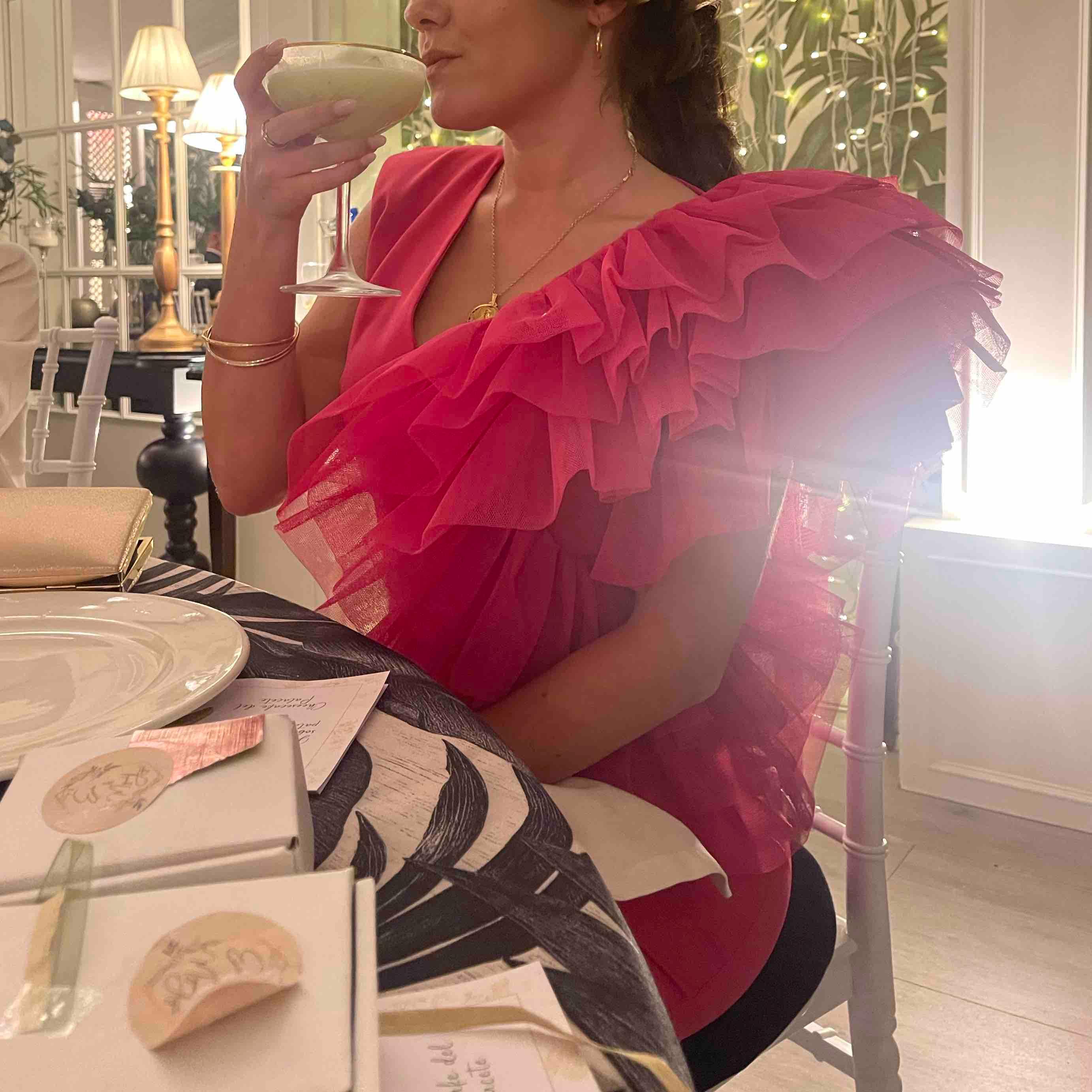 Vestido diseño volúmenes Anna Moon — foto 3 de 3