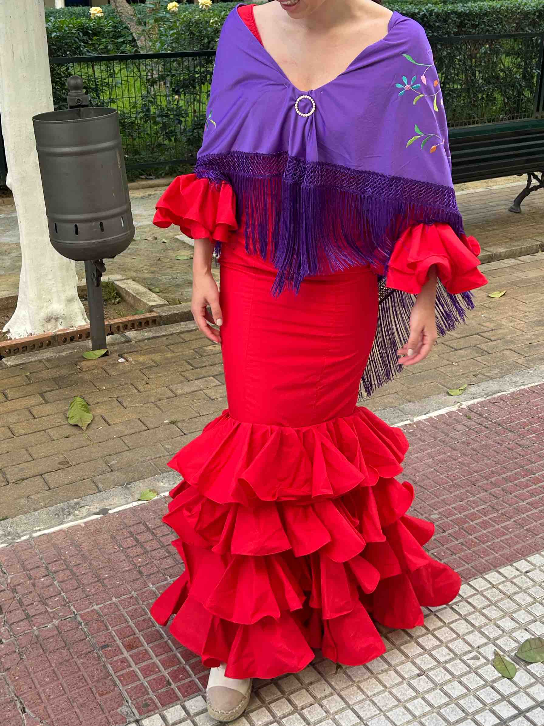 Vestido flamenca rojo — foto 3 de 4