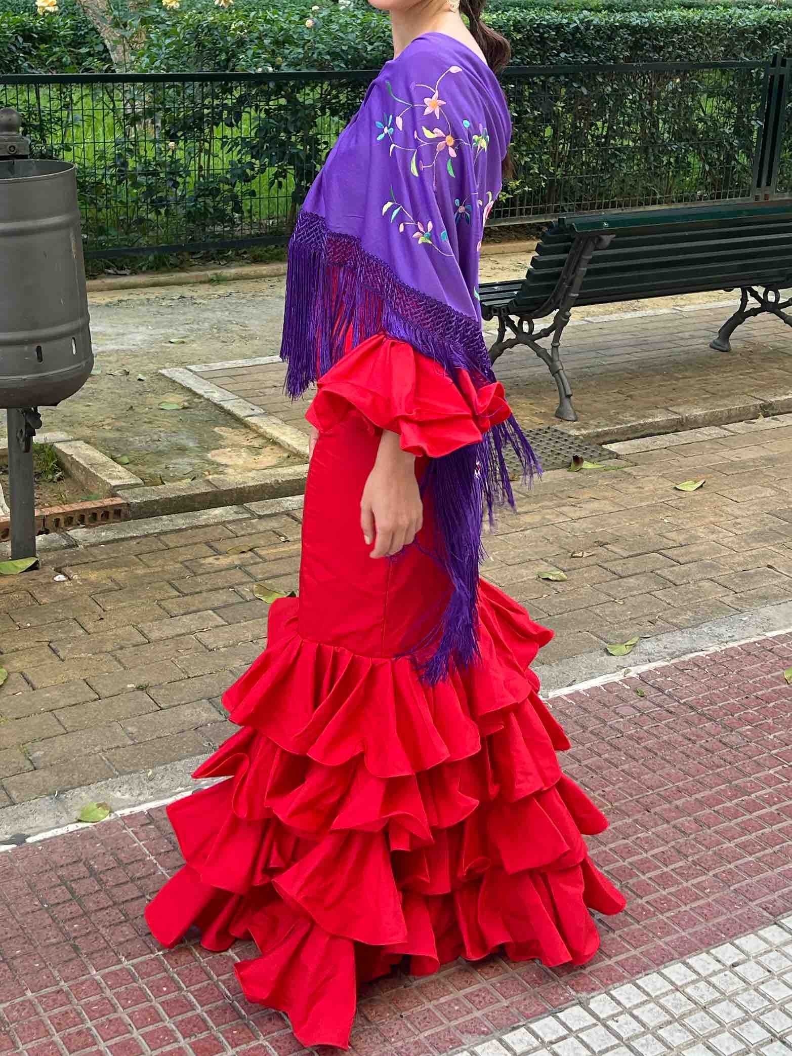 Vestido flamenca rojo — foto 4 de 4