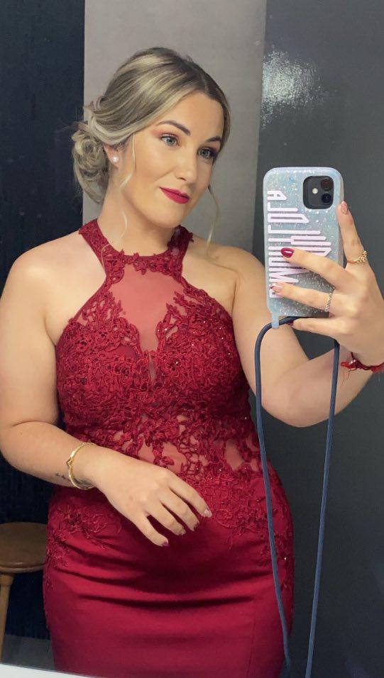 vestido burdeos & Other Stories — foto 1 de 6