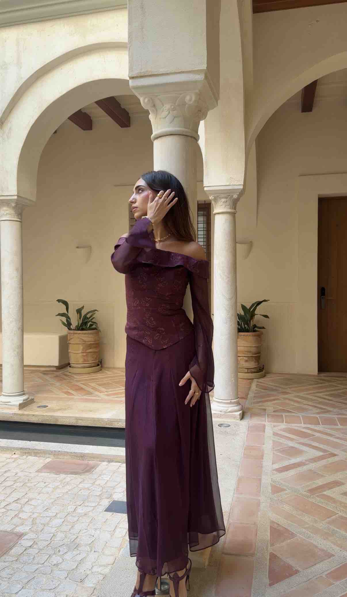 Conjunto The Are rojo y rosa, talla XS, en alquiler — foto 2 de 6