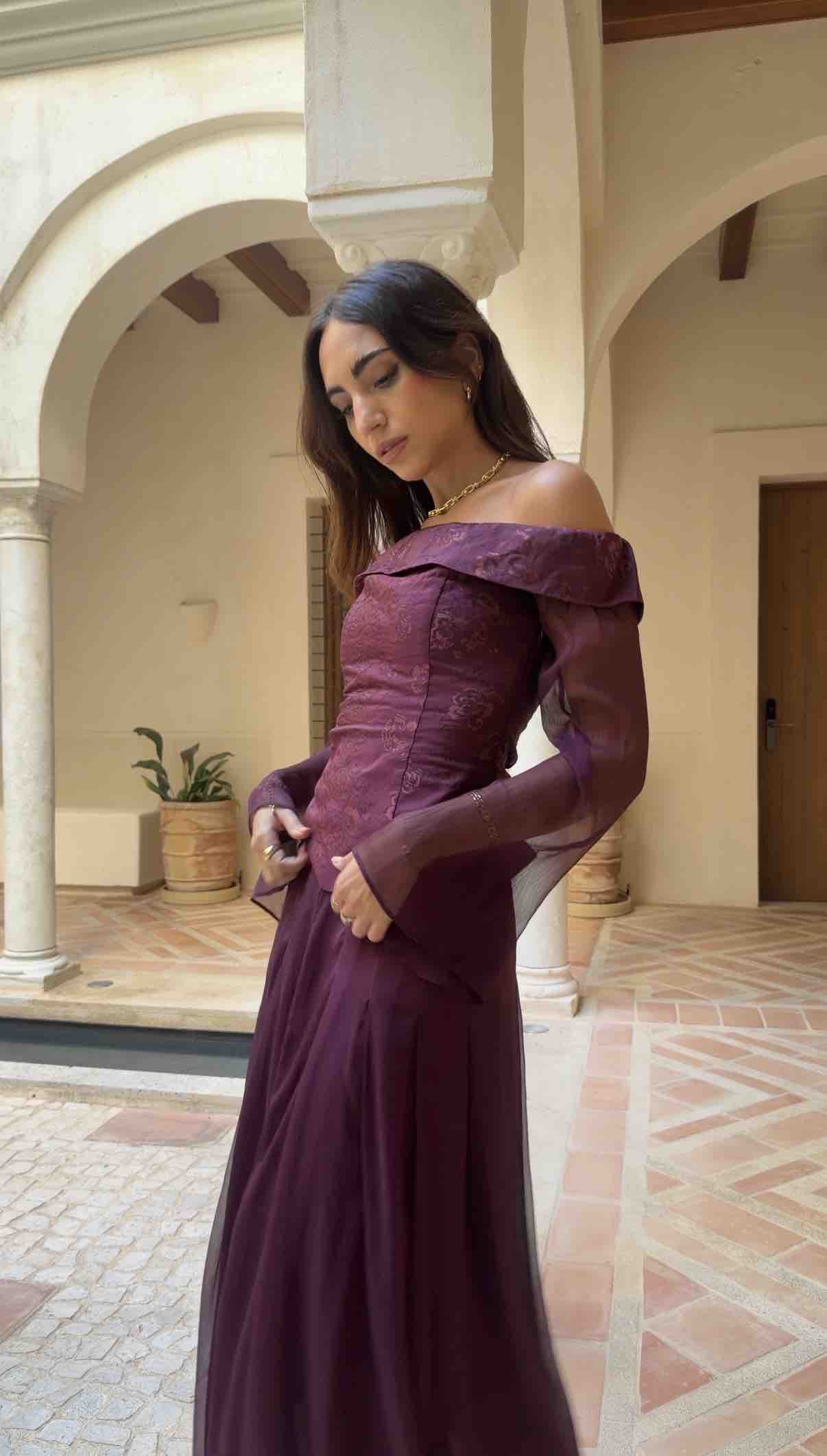 Conjunto The Are rojo y rosa, talla XS, en alquiler — foto 3 de 6