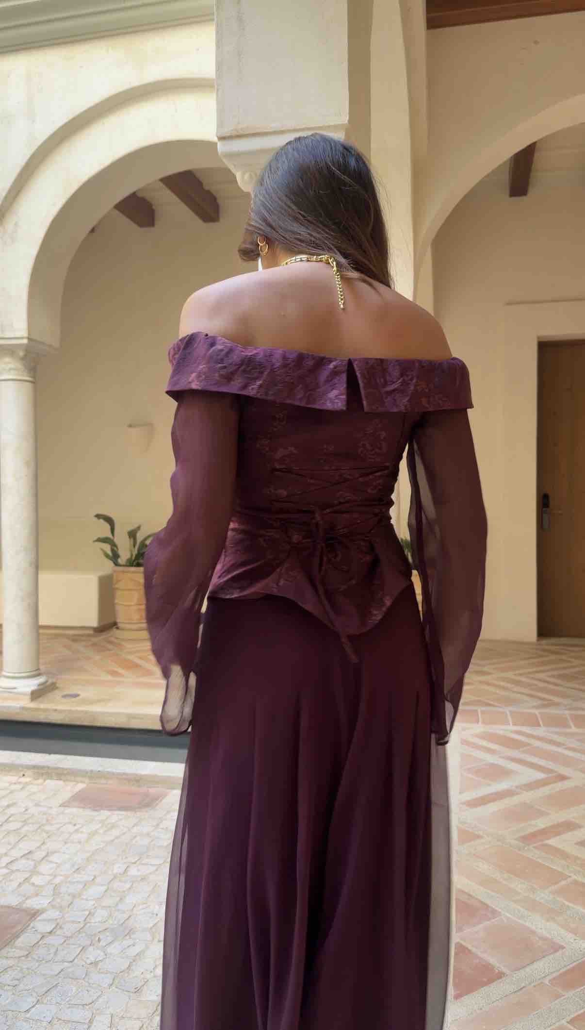 Conjunto The Are rojo y rosa, talla XS, en alquiler — foto 4 de 6