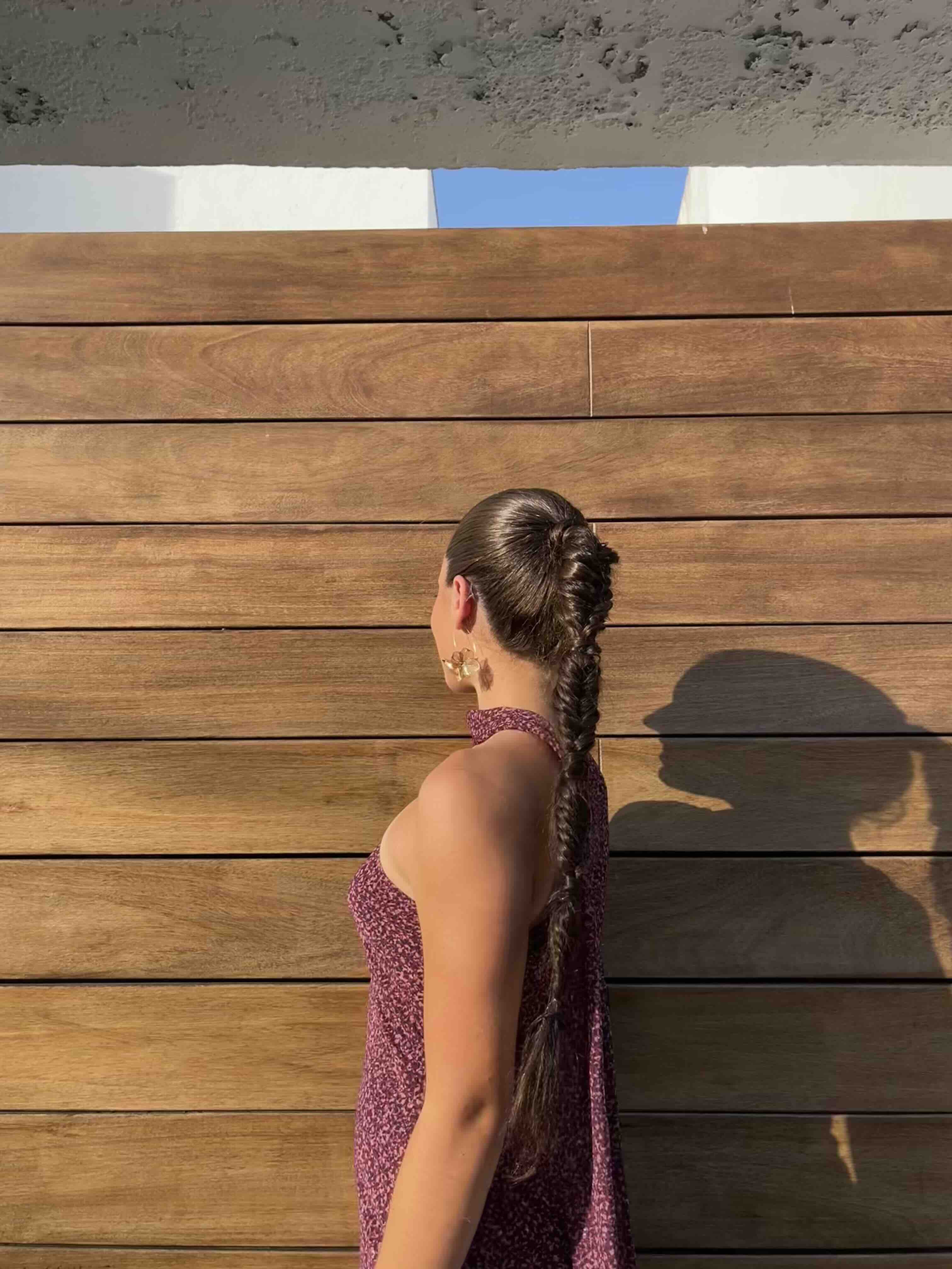 Vestido The Are morado, talla S, en alquiler — foto 3 de 3