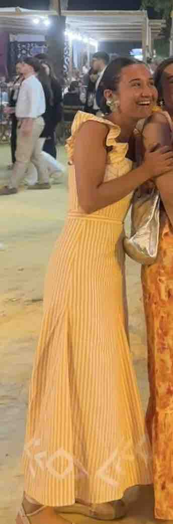 Conjunto The IQ Collection amarillo y blanco, talla XS, en alquiler — foto 2 de 2
