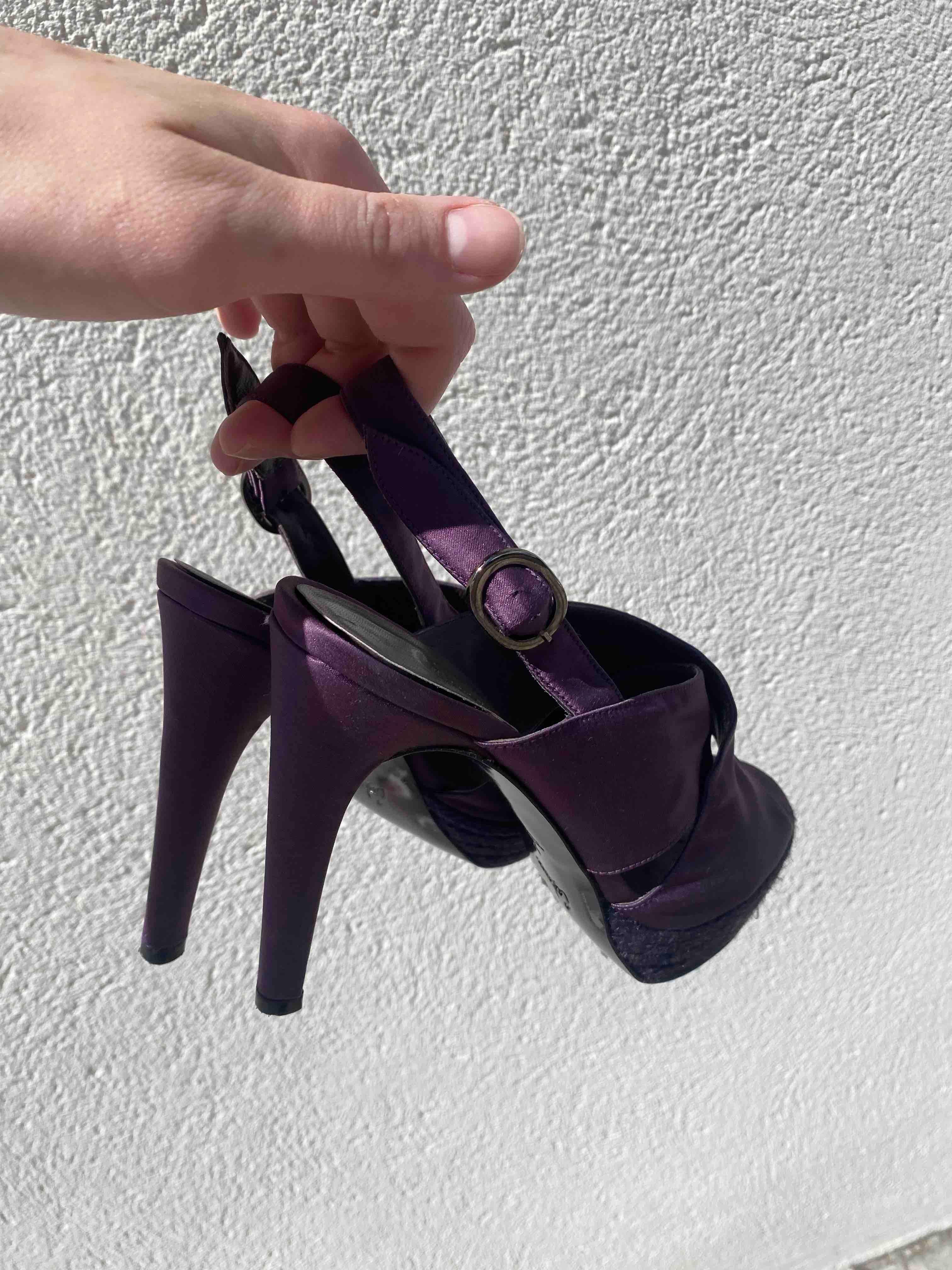 Sandalias alpargatas satinadas Castañer — foto 4 de 5