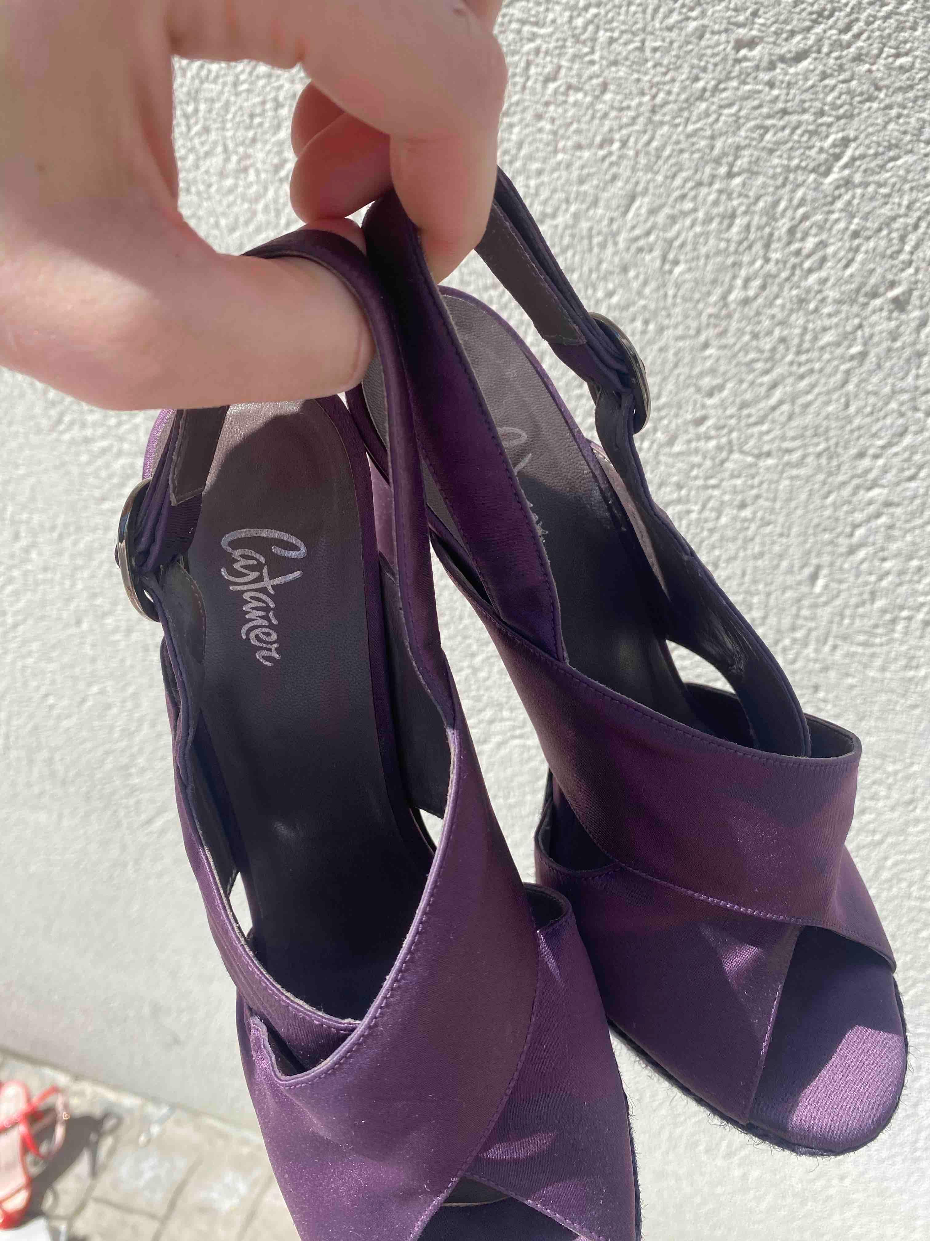 Sandalias alpargatas satinadas Castañer — foto 3 de 5