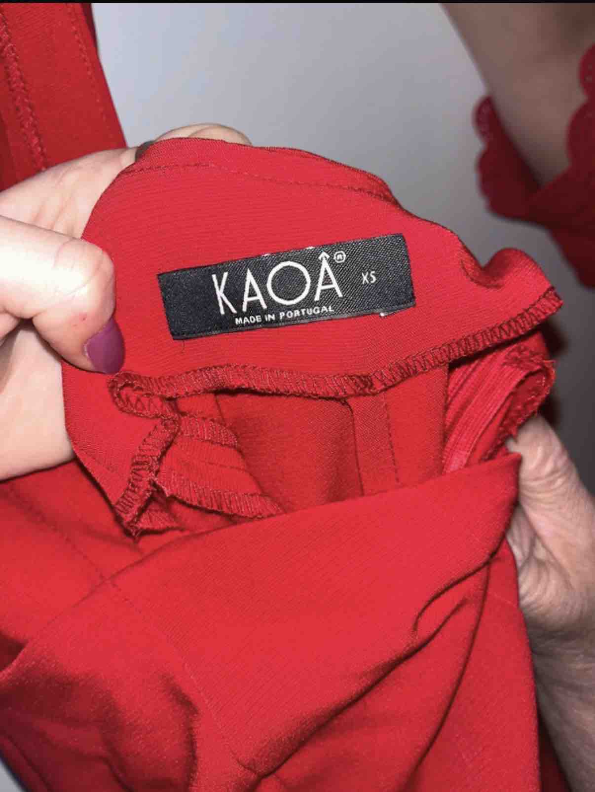 Vestido rojo kaoa — foto 2 de 5