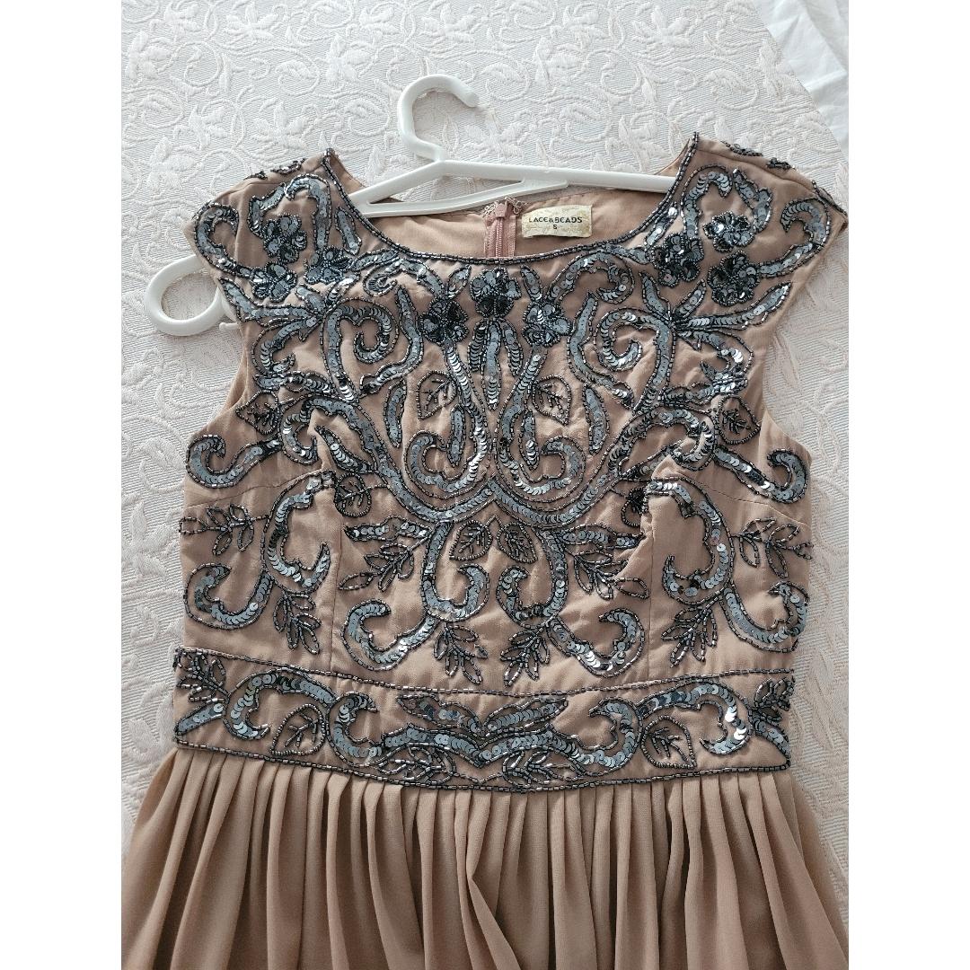 Vestido largo pedrería El Tocador Vintage — foto 1 de 5