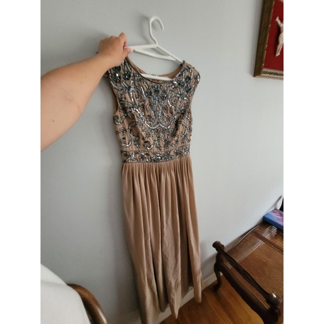 Vestido largo pedrería El Tocador Vintage — foto 4 de 5