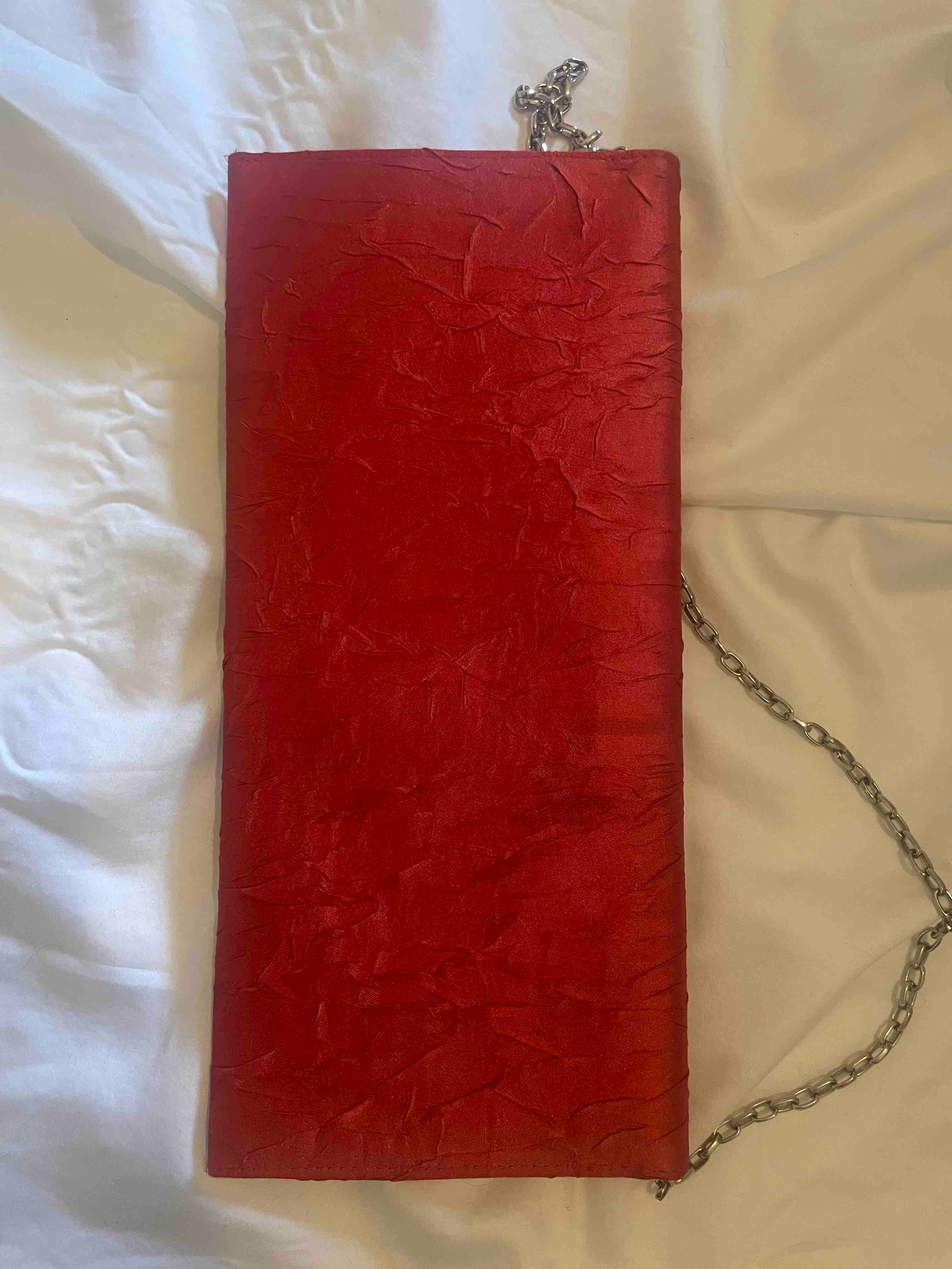 Bolso rojo seda salvaje Jaime Mascaró — foto 2 de 2