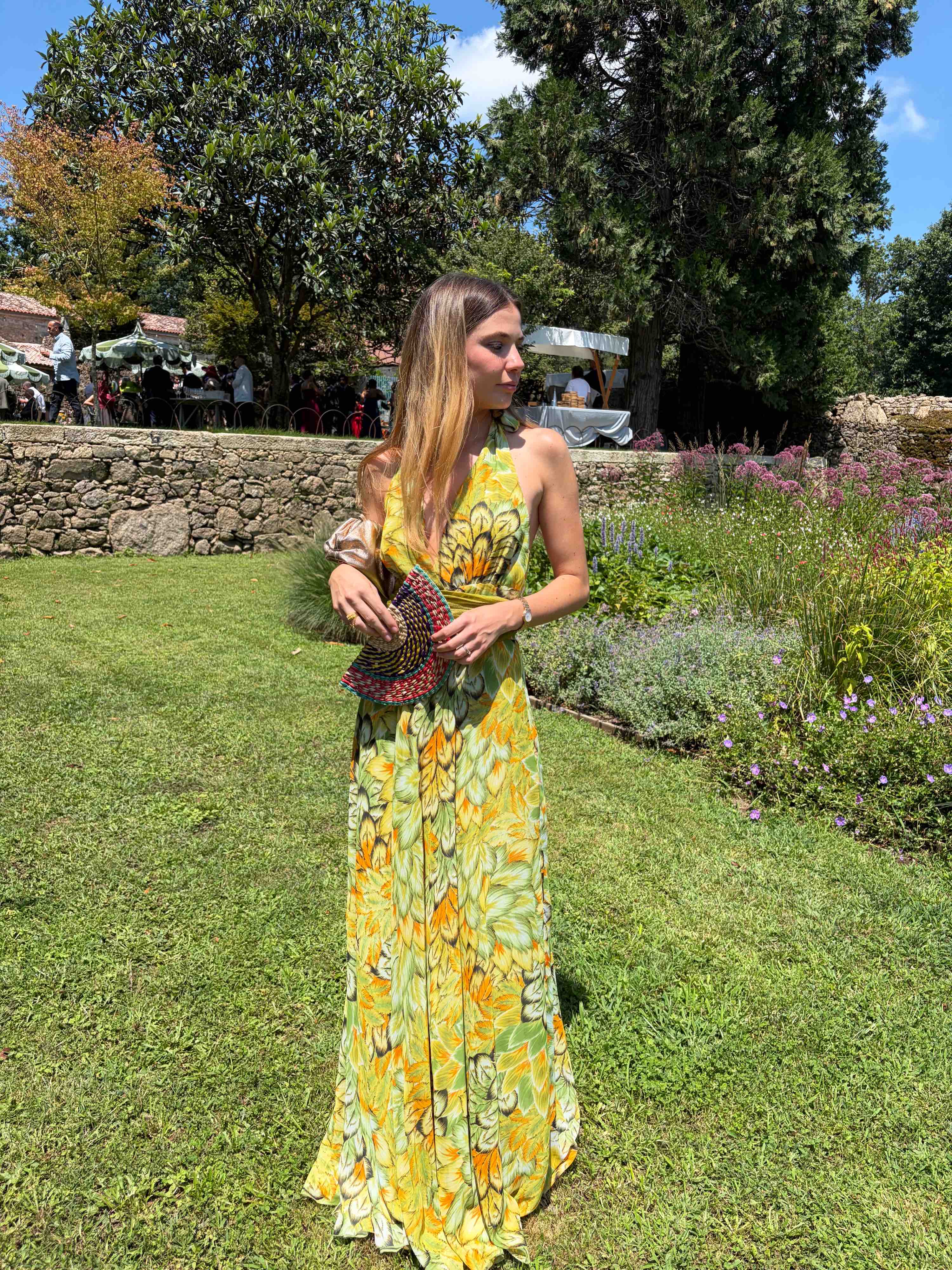 Vestido invitada verde Tintoretto — foto 1 de 3