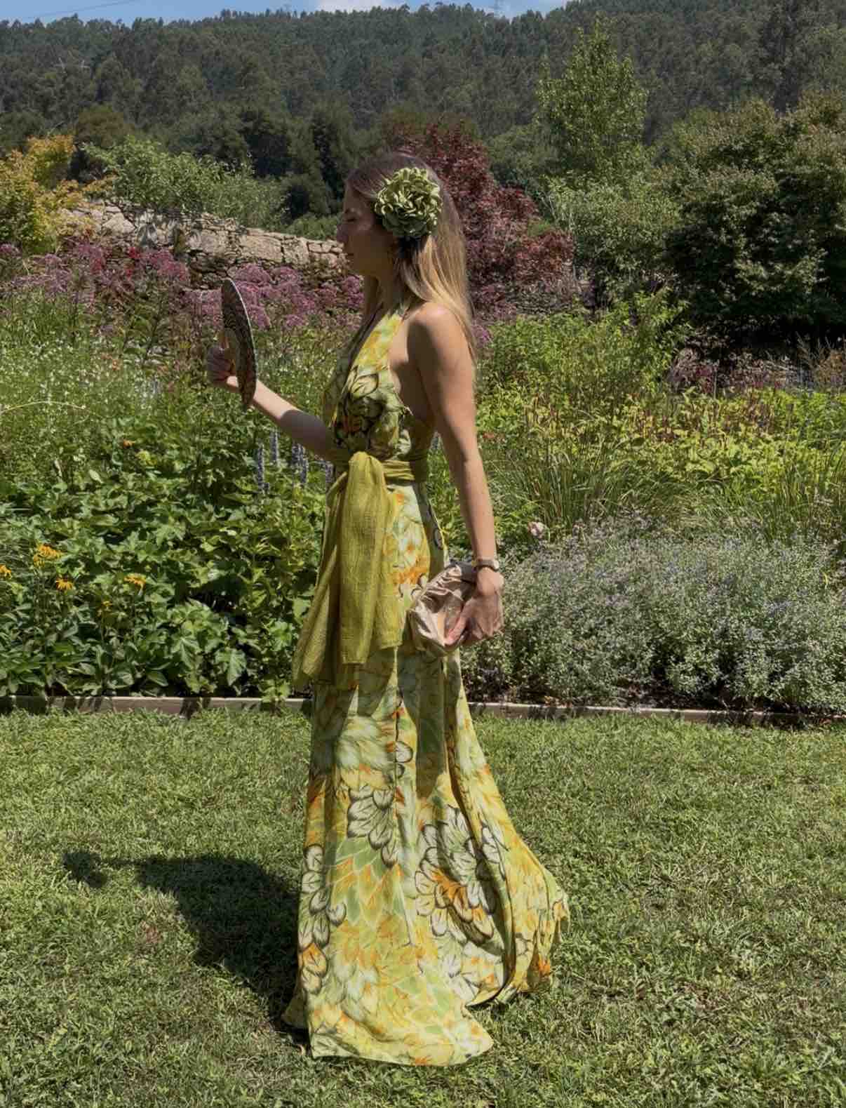 Vestido invitada verde Tintoretto — foto 3 de 3