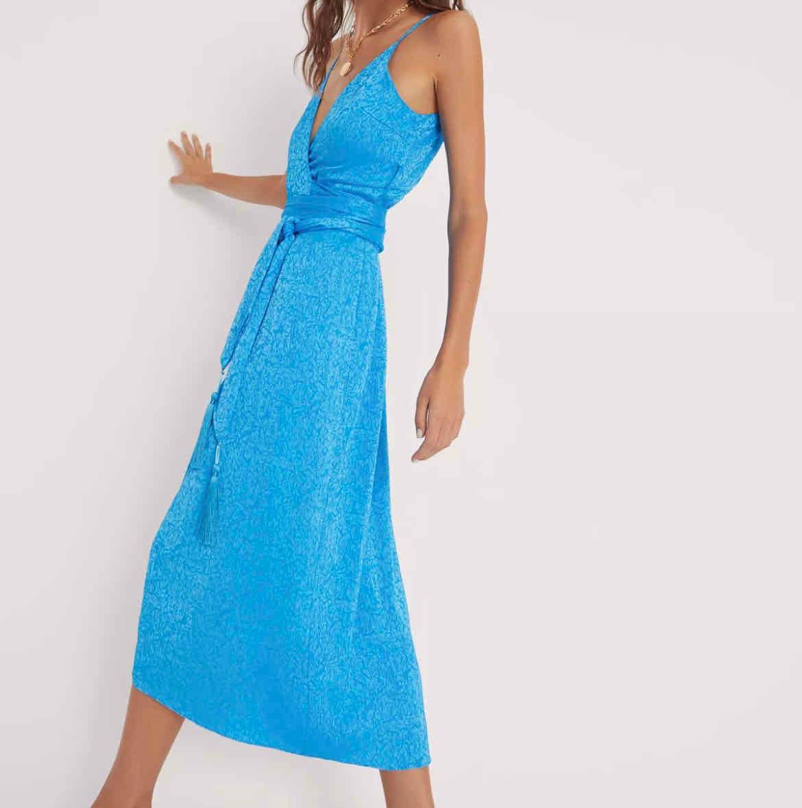 Vestido Mioh azul — foto 2 de 3