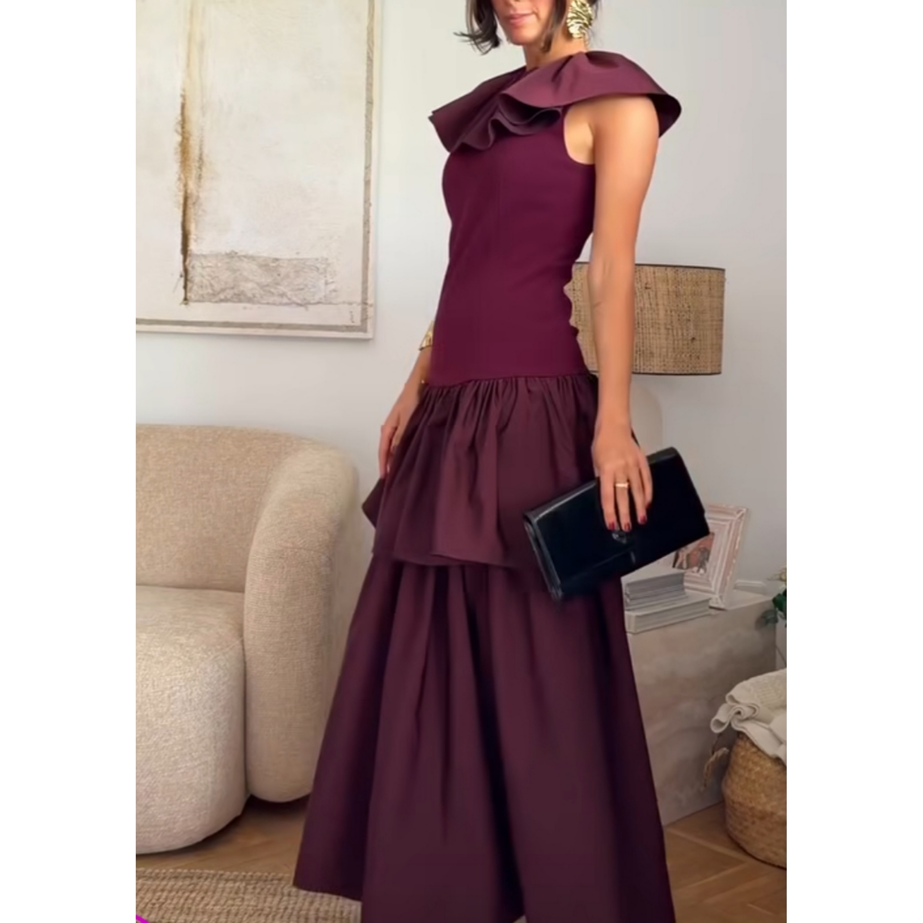 vestido Coosy volantes budeos — foto 1 de 4