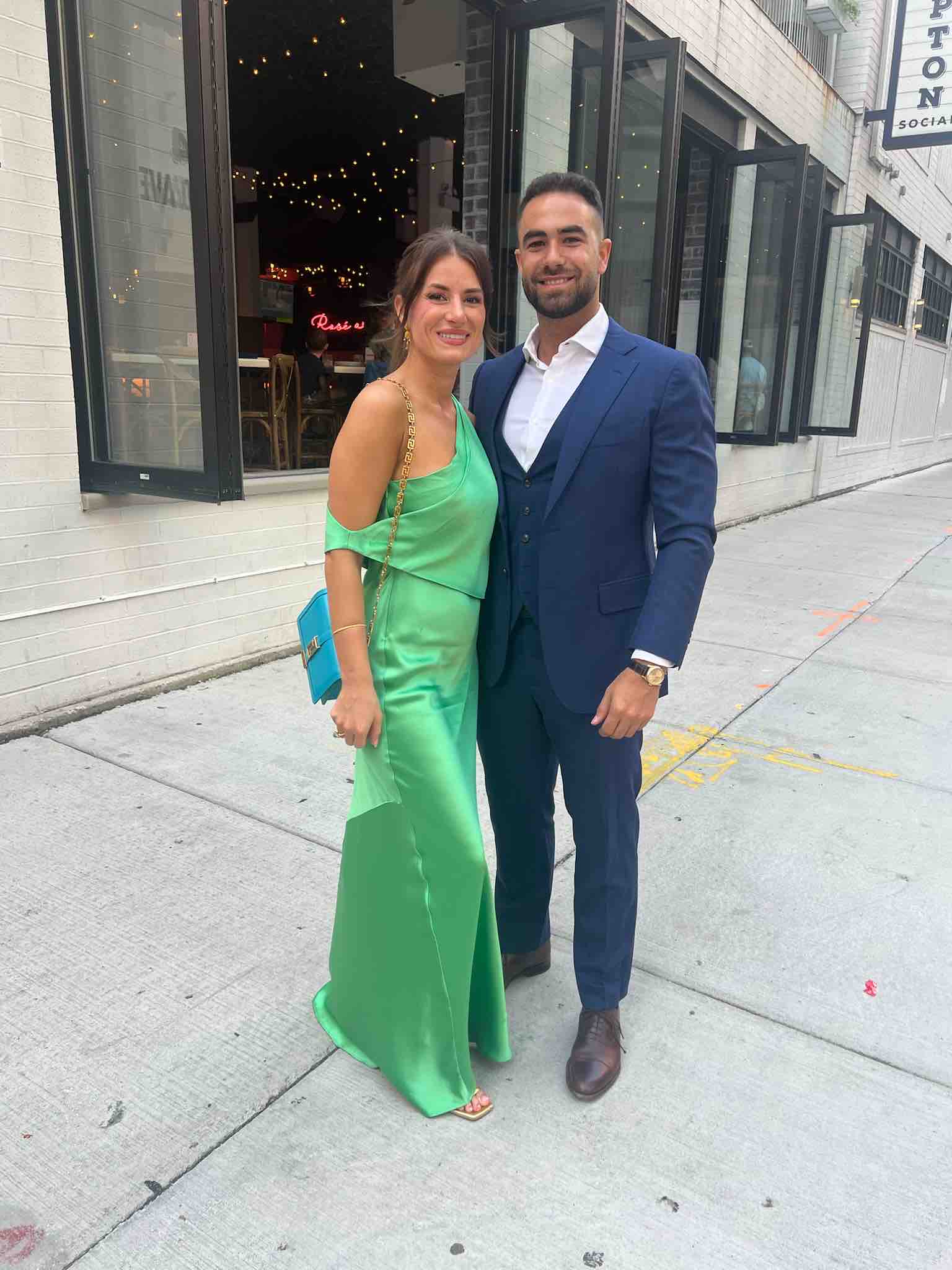 Vestido de boda verde Acne Studios — foto 1 de 2