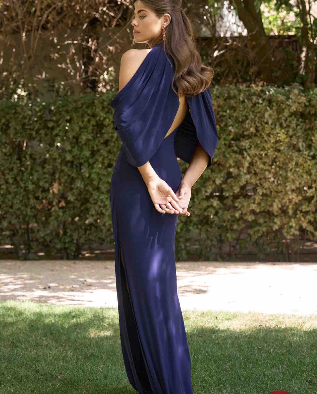 Vestido azul Marino de Miphai — foto 2 de 4