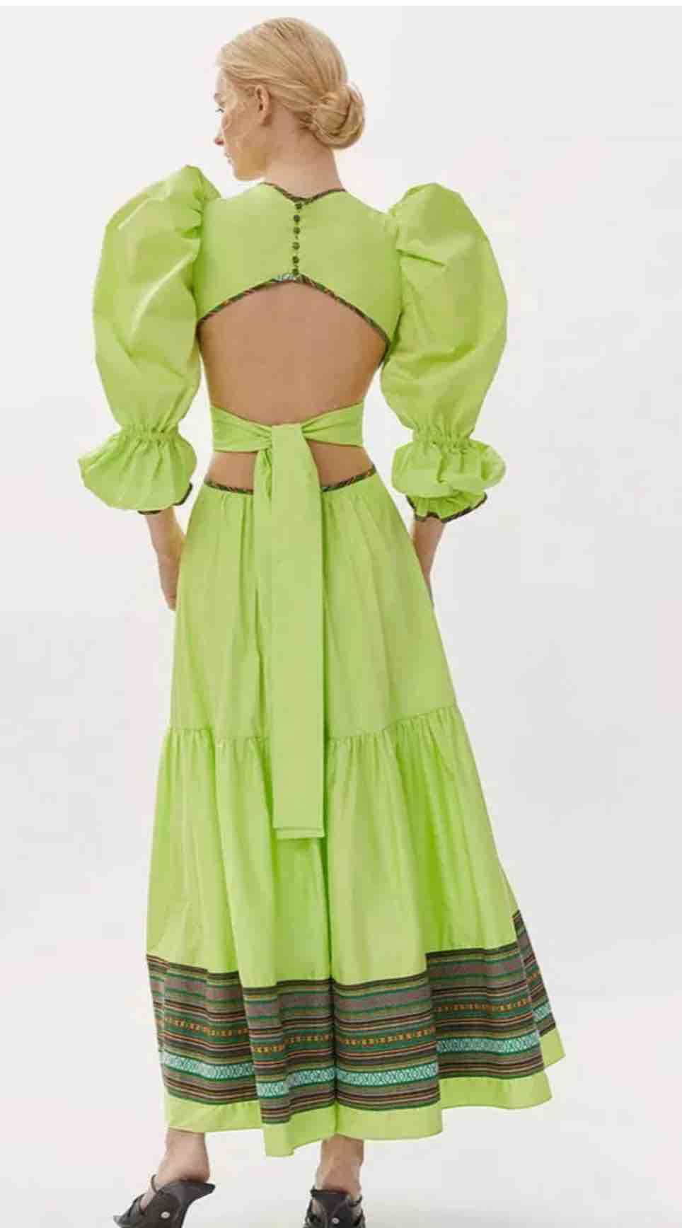 Vestido iq verde lima The IQ Collection — foto 2 de 2