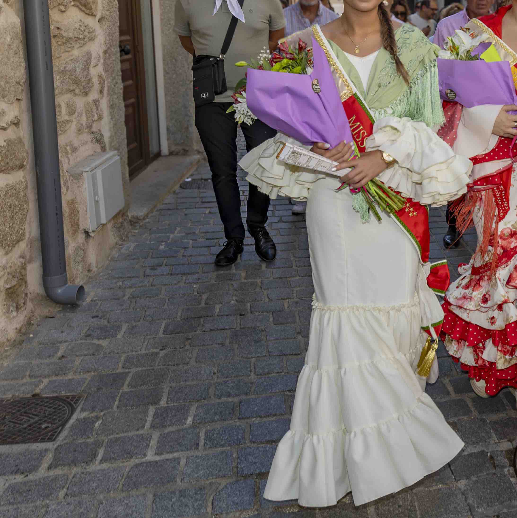 Vestido Flamenca lunares blancos — foto 3 de 3