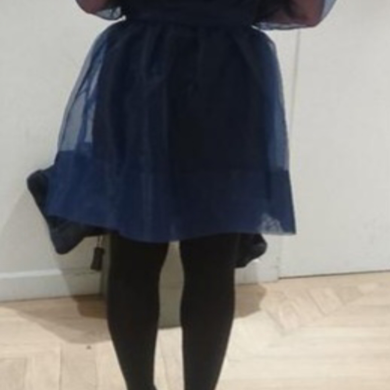 Vestido organza Maje — foto 3 de 4