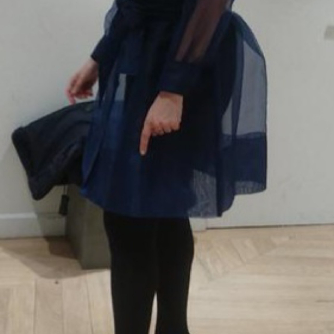 Vestido organza Maje — foto 4 de 4