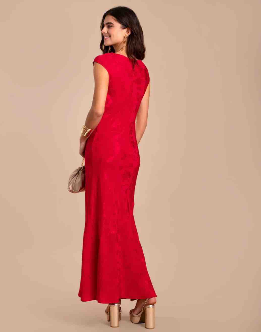 Vestido rojo THE ARE — foto 2 de 5