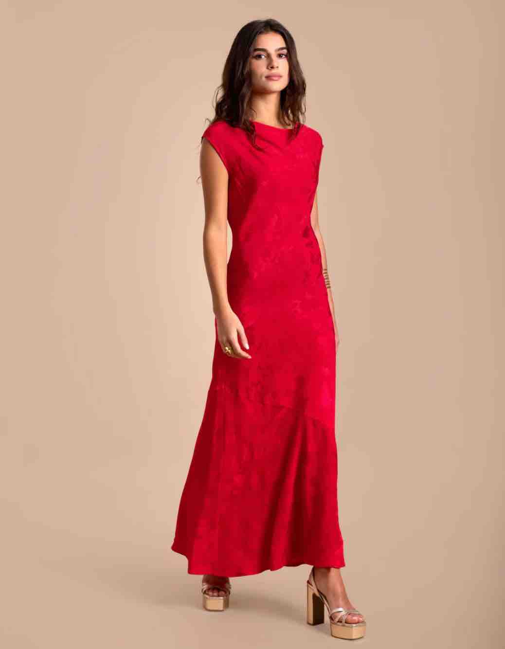 Vestido rojo THE ARE — foto 3 de 5