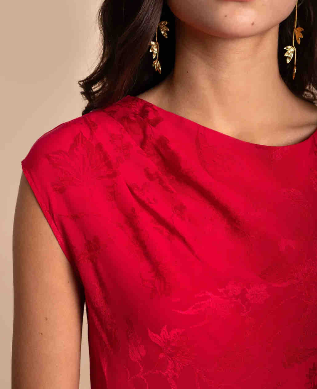 Vestido rojo THE ARE — foto 4 de 5