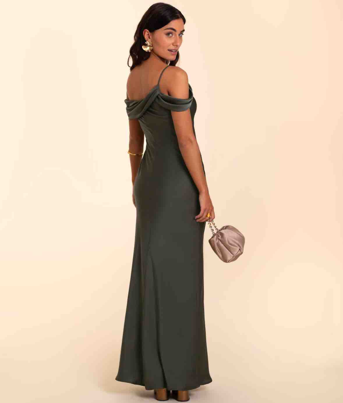Vestido satinado THE ARE — foto 2 de 3