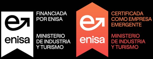 Sello #clienteEnisa de ENISA, Empresa Nacional de Innovación